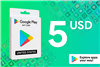 🎁 Подарочная карта Google Play — Официальный код ⚡

💳 Официальная подарочная карта Google Play на 5 Долларов. Доставка кода в личные сообщения 📩. Подходит для покупо... Google Play